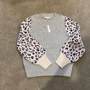 Madewell Leopard Print Sweater